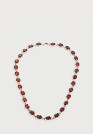 ANCHOR RED NECKLACE - Κολιέ - white/red/silver-coloured