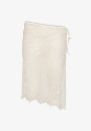 Culture, CURUA LACE WRAP SKIRT - Jupe portefeuille - spring gardenia