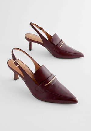 Next Klassikalised kontsakingad - burgundy