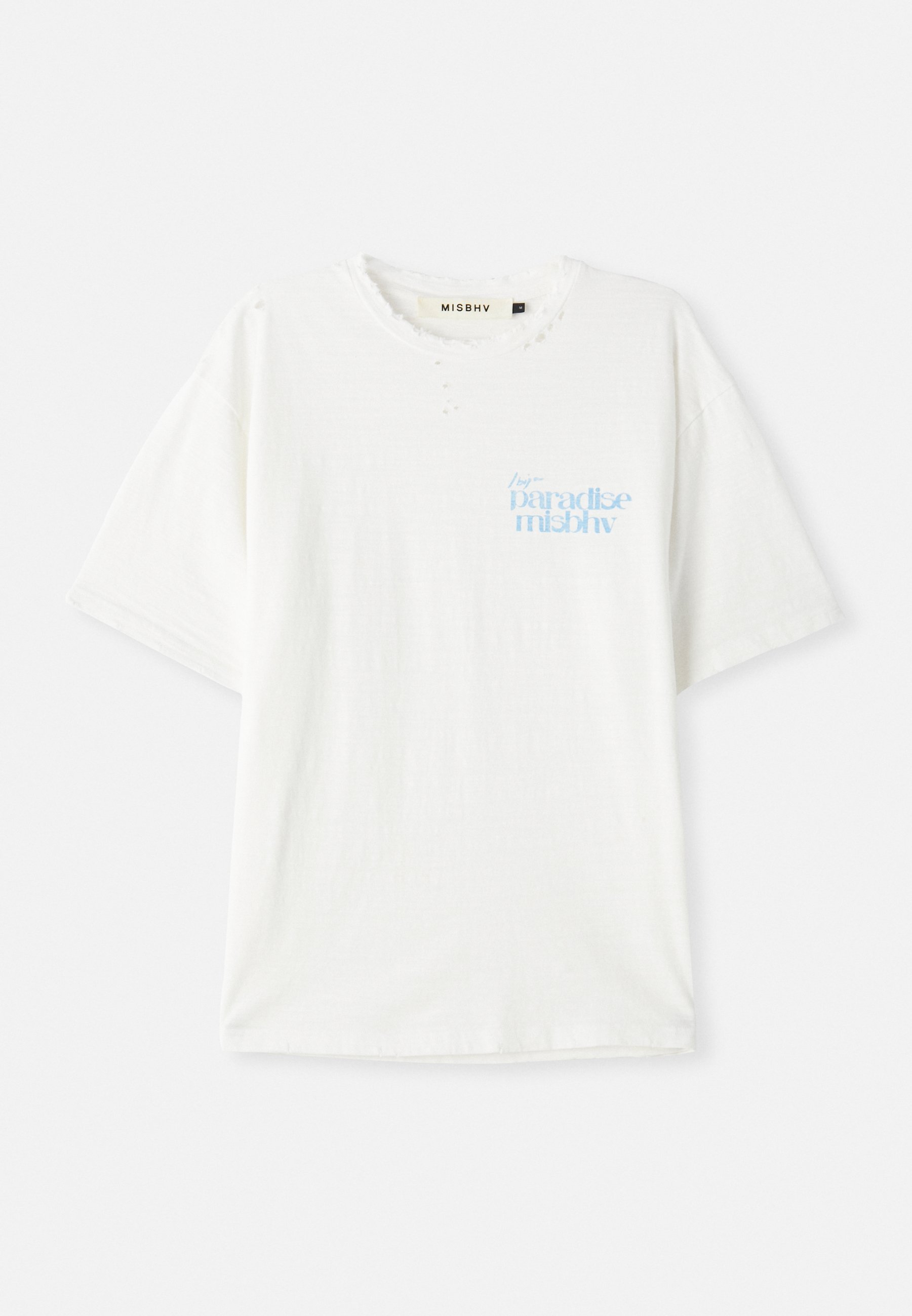 MISBHV IBIZA PARADISE - Print T-shirt - off white/off-white