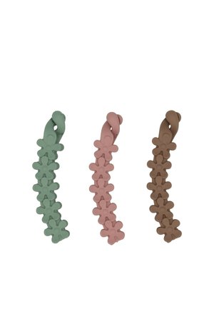 SHARK WITH STRASS - Altri accessori - brown - light pink - green