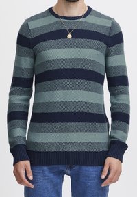 Blend Stickad tröja - blue