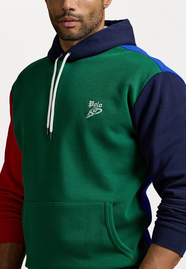 COLOR-BLOCKED DOUBLE-KNIT MESH HOODIE - Sweatshirt4