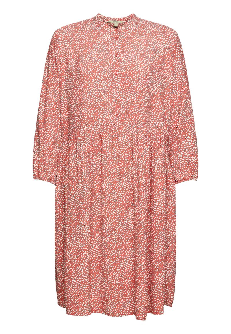 Damen Freizeitkleider | Esprit DRESSES LIGHT Blusenkleid coral/koralle - DF92522 Damen Freizeitkleider | Esprit DRESSES LIGHT Blusenkleid coral/koralle - DF92522