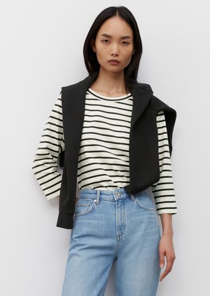 Long sleeved top - multi deep sky