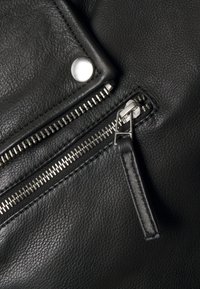 Goosecraft ALEX BIKER - Casaco de couro - black