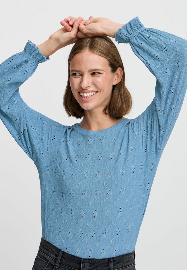 BYSILVA ONECK BLOUSE - Blouse - riviera