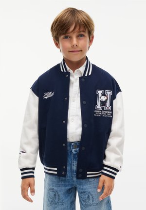 Tommy Hilfiger, PEANUTS BOMBER JACKET UNISEX - Chaquetas bomber - dark blue