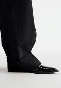 RAID DINKY - Ankle strap ballet pumps - black