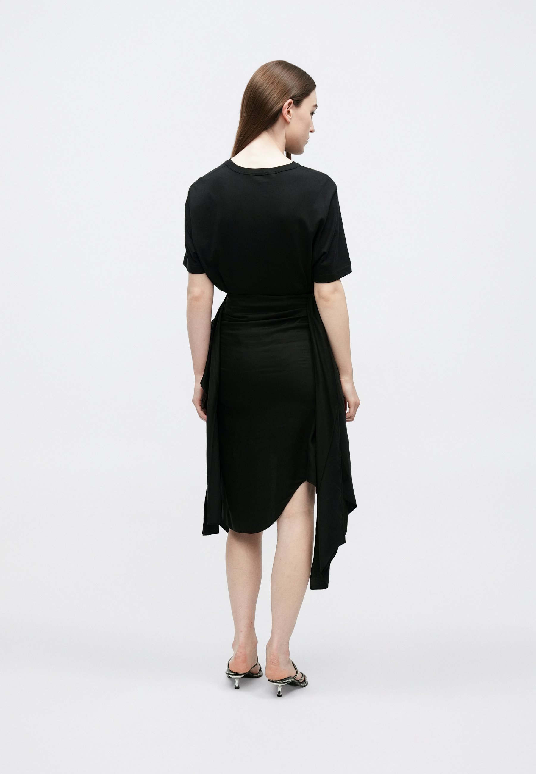 Diesel O TALI - Wrap skirt - black - Zalando.co.uk