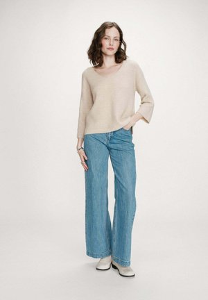 PULL À MANCHES VICENZO - Pullover - beige