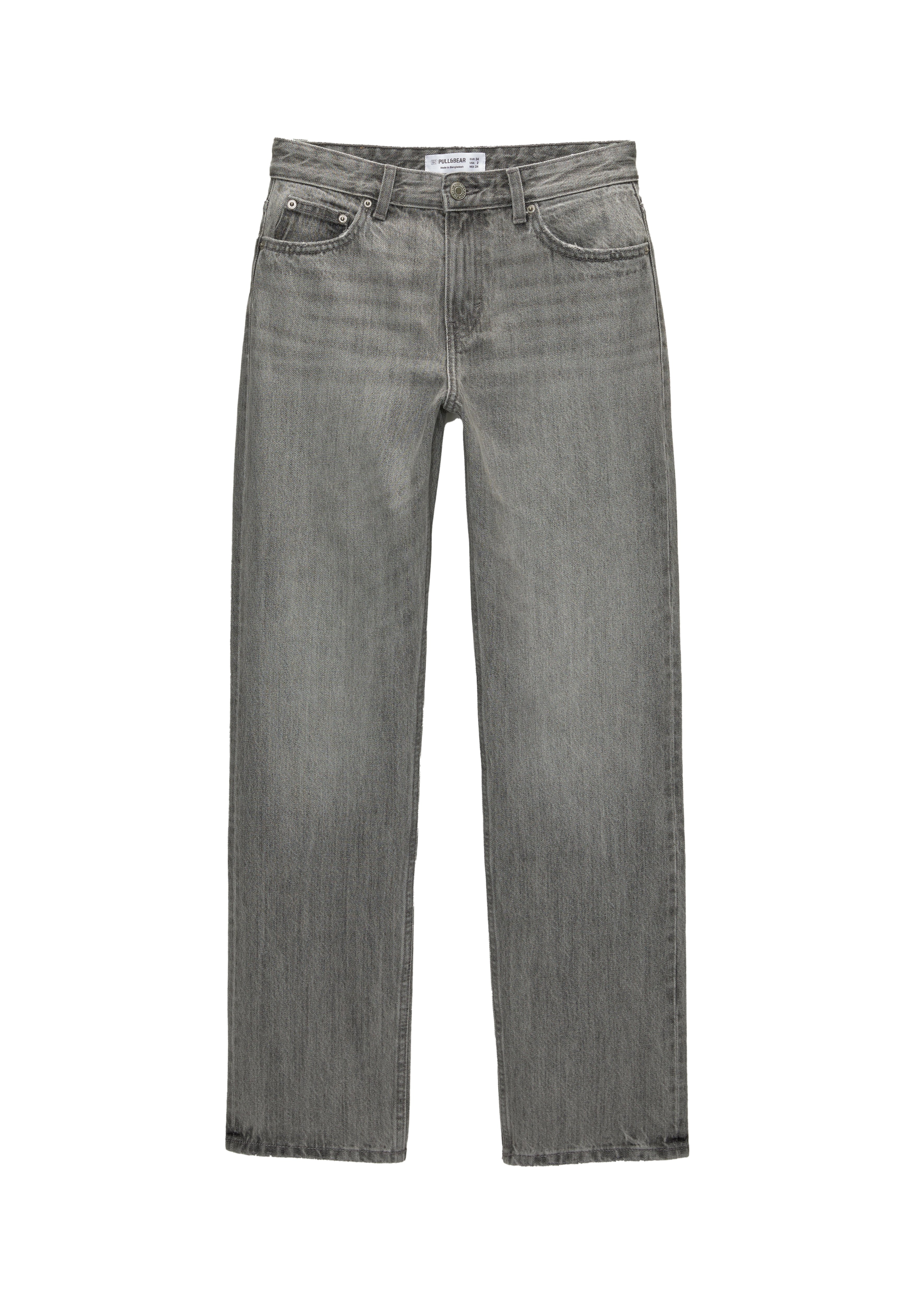 Straight leg jeans