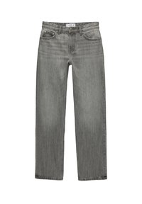 MID-WAIST - Blugi drepți - light grey
