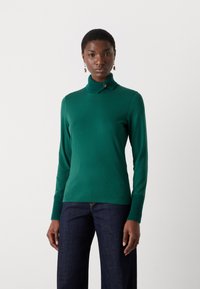 Marc Cain Topper langermet - dark jade green
