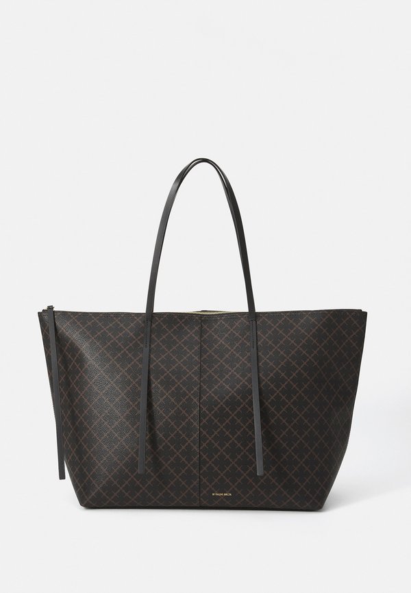 LUZE - Tote bag - dark chokolate