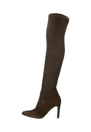 Bottes à talons hauts - brown