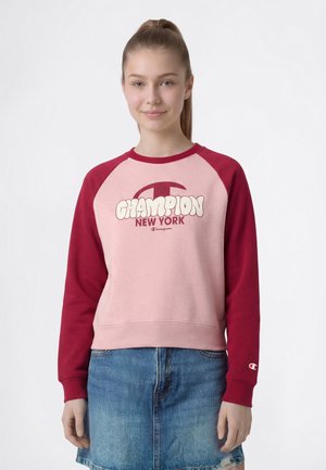 Champion, CREW NECK STANDARD FIT - Sweatshirt - pink