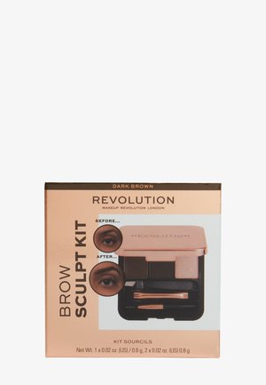 BROW SCULPT KIT - Sminkset - dark