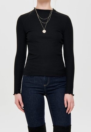 T-shirt à manches longues - black