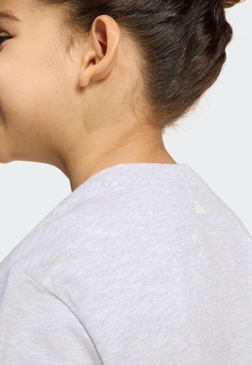 adidas LITTLE KID DISNEY MICKEY UNISEX - Print T-shirt - light grey heather/off white — foto 4