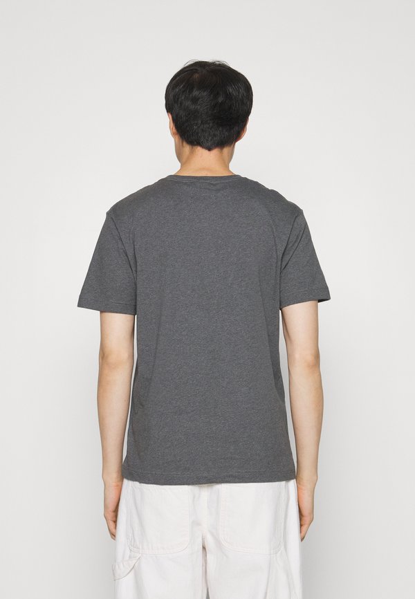 SHIELD - Basic T-shirt - antracit melange3