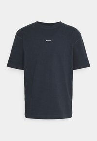 Não selecionado, dark navy