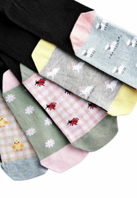 Next BEE 5 PACK  - Socken - pastel spring animals