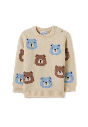 REGULAR FIT - Jersey de punto - light beige