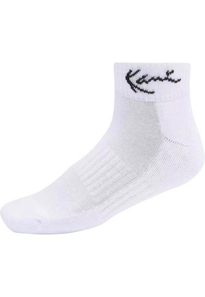 SIGNATURE ANKLE SOCKS 3 PACK - Zoknik - white