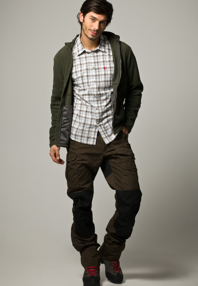Fjällräven BARENTS PRO Stoffhose dark oliveoliv Fjällräven BARENTS PRO Stoffhose dark oliveoliv