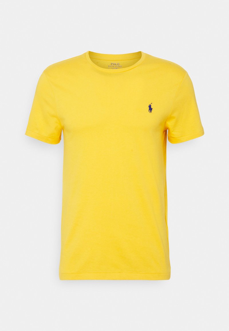 Polo Ralph Lauren CUSTOM SLIM FIT JERSEY CREWNECK T-SHIRT - T-shirt básica - gold bugle