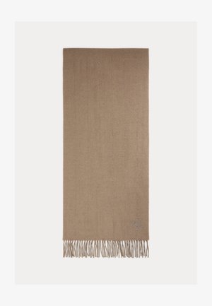 Lauren Ralph Lauren EMBELLISHED WRAP SCARF - Scarf - dark taupe heather