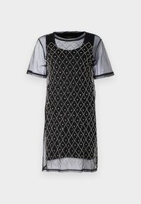 TWINSET ACTITUDE DRESS - Juhlamekko - black