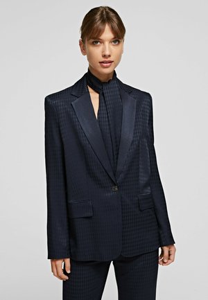 CAMEO LOGO W/ BELT - Sportovní sako - dark blue