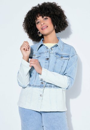 LOOSE FIT PATCHLOOK LANGARM - Cowboyjakker - light blue