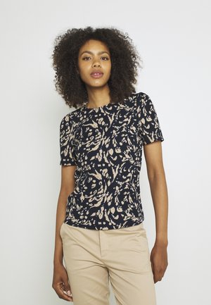VMHAILEY - Print T-shirt - navy blazer