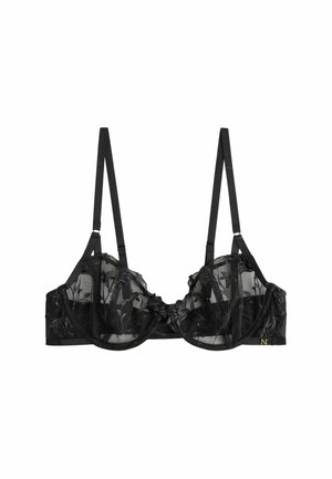 EMBROIDERY - Reggiseno con ferretto - black