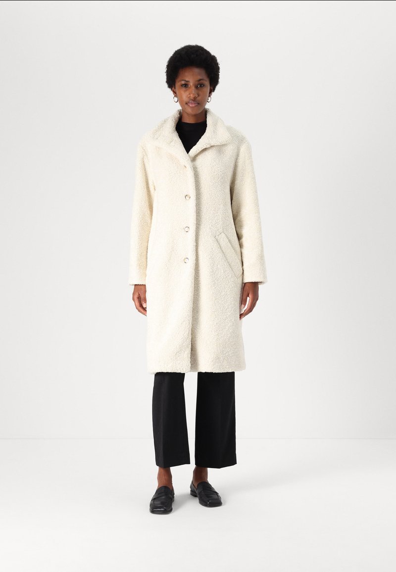 BOSS CAYLINA - Abrigo de invierno - open white