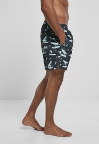 Urban Classics PATTERN - Fürdőnadrág - surfing t rex aop