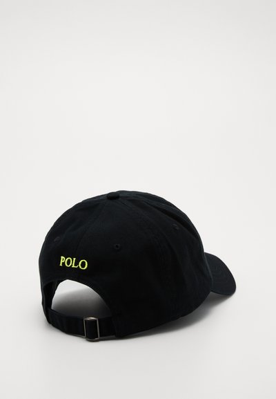 Polo Ralph Lauren COTTON CHINO BALL CAP - Boné - black/neon yellow