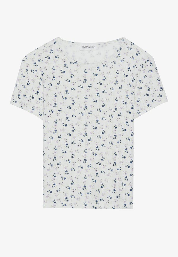 2 PACK - Print T-shirt - egret2