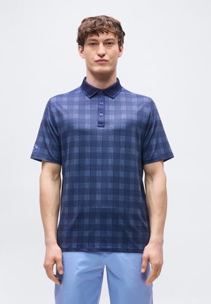 CHEV PLAID PRINT - Polo - peacoat