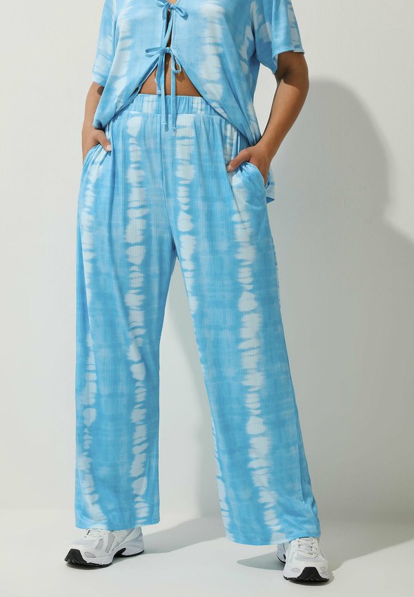 TIE DYE WIDE LEG - Stoffhose