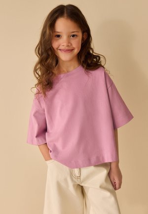 Next, REGULAR FIT - OVERSIZED BOXY T-SHIRT . - T-shirts basic - purple