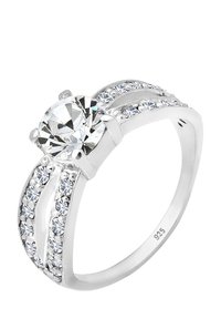SPARKLING ELEGANCE - MIT KRISTALLEN VON SWAROVSKI® - Prsten - weiß