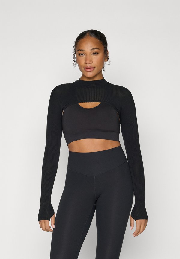 SHEER SHRUG - Long sleeved top