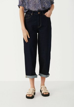 Straight leg jeans - blue denim