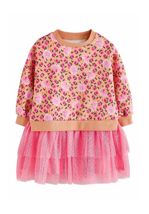 Cath Kidston CATH KIDSTON SWEAT MESH DRESS - Freizeitkleid - pink floral