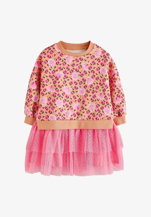 Cath Kidston, CATH KIDSTON SWEAT MESH DRESS - Hverdagskjole - pink floral