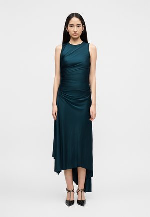 SLEEVELESS TWIST DETAIL - Maxi šaty - dark teal
